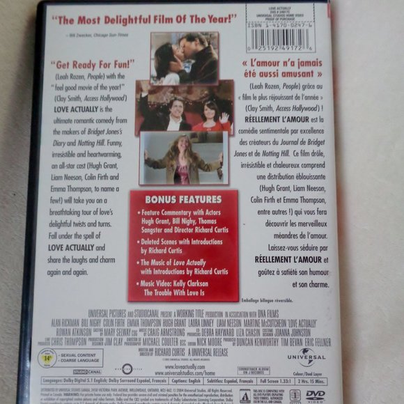 Love Actually - DVD - Picture 2 of 2